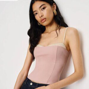 Reformation Melanie Top Pink - Size 2